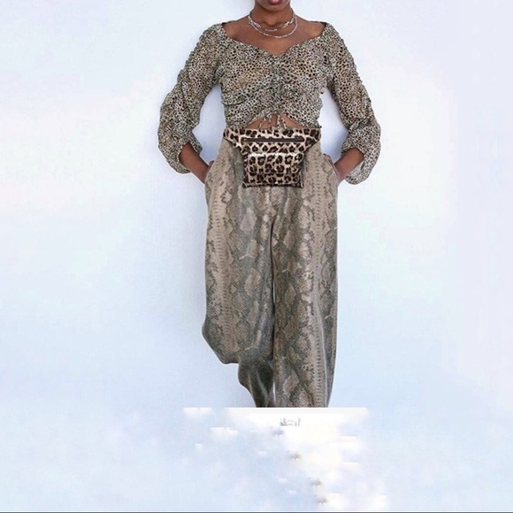 𝅺new- Leopard Pattern, Fanny Pack, HipBag, Fashion Waist Pack, Adjustable Belt, - Picture 5 of 6